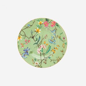 Jolie-Petit-Four-Tabağı-Yeşil-Renk-12-cm