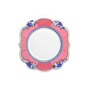 Royal Pasta Tabağı Pembe Renk 17 cm