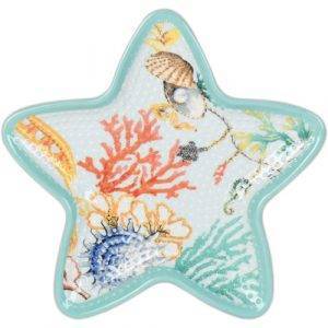 Baci Milano St. Tropez Melamin Deniz Yıldızı Tabak Mini Boy