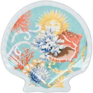 Baci Milano St. Tropez Melamin Midye Kabuğu Tabak Mini Boy