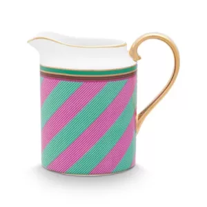 Pembe Yeşil Porselen Sütlük 260 ml Chique Collection by Pip Studio