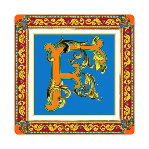 Ortigia F Harfli Mini Tepsi 15x15 Cm