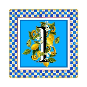 Ortigia I Harfli Mini Tepsi 15x15 Cm