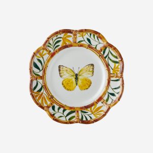 Bambu Kelebekli Tabak 23 cm
