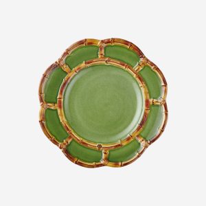 Bambu Yeşil Tabak 28 cm