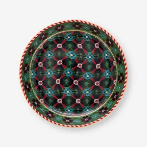 Yeşil Porselen Çay Tabağı 9 Cm Berry Blues Collection by Pip Studio