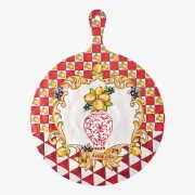 Kırmızı Melamin Sunum Tahtası 41 Cm Capri