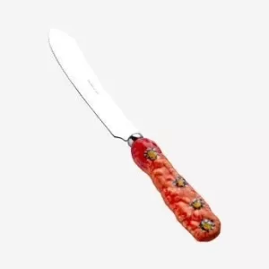 Kırmızı Seramik Kek Bıçağı Camomilla