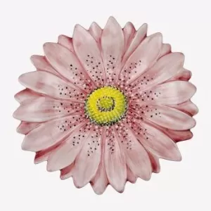 Pembe Seramik Servis Tabağı 42 Cm Camomilla