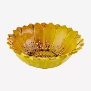 Kırmızı Seramik Servis Kasesi 26 Cm Camomilla