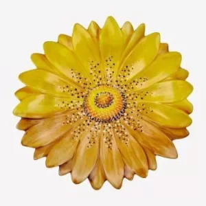 Sarı Seramik Servis Tabağı 42 Cm Camomilla