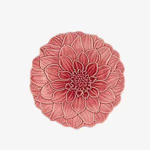 Pembe Seramik Kahvaltı Tabağı 22 Cm Maria Flor Collection by Bordallo Pinheiro