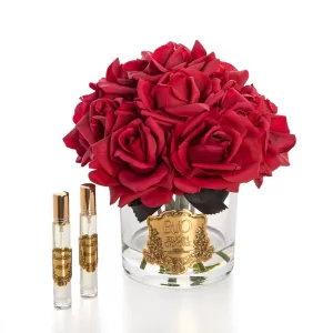 BUON ODORE Cam Gold Kırmızı14 Gül Luxury Home Perfume