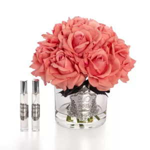 BUON ODORE Cam Silver Mercan14 Gül Luxury Home Perfume