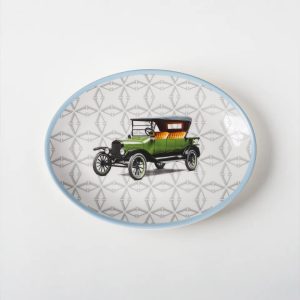 Classic Cars 20's 24 Cm Kayık Tabak