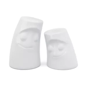 TASSEN Cuddly & Cozy Beyaz Tuzluk-Biberlik Set