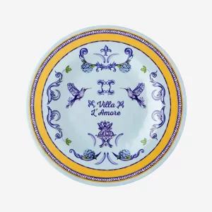 Chiara Alessi Mavi Melamin Kahvaltı Tabağı 21,5 Cm CAMAR1079BL2