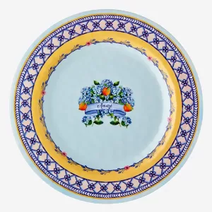 Chiara Alessi Mavi Melamin Yemek Tabağı 28 Cm CAMAR1080BL2