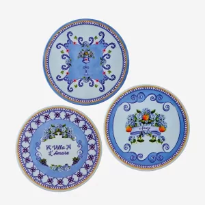 Chiara Alessi Mavi Melamin Bardak Altlığı 9,5 Cm CAMAR8023BL1