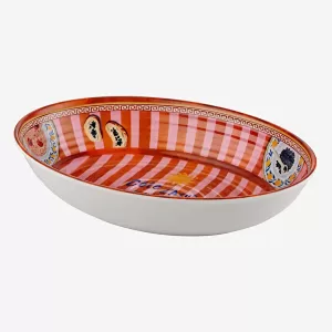 Chiara Alessi Turuncu Melamin Servis Kasesi 33 Cm CAMCA2083BL1