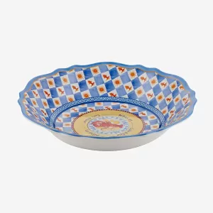 Chiara Alessi Mavi Melamin Servis Kasesi 35 Cm