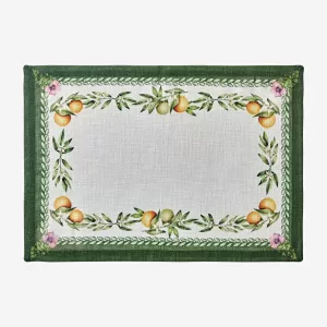 Chiara Alessi Yeşil Polyester Amerikan Servis 35X50 Cm CAPMCD3550GR