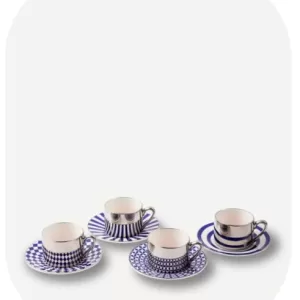 POLS POTTEN Espresso Cups Aunty Set 4